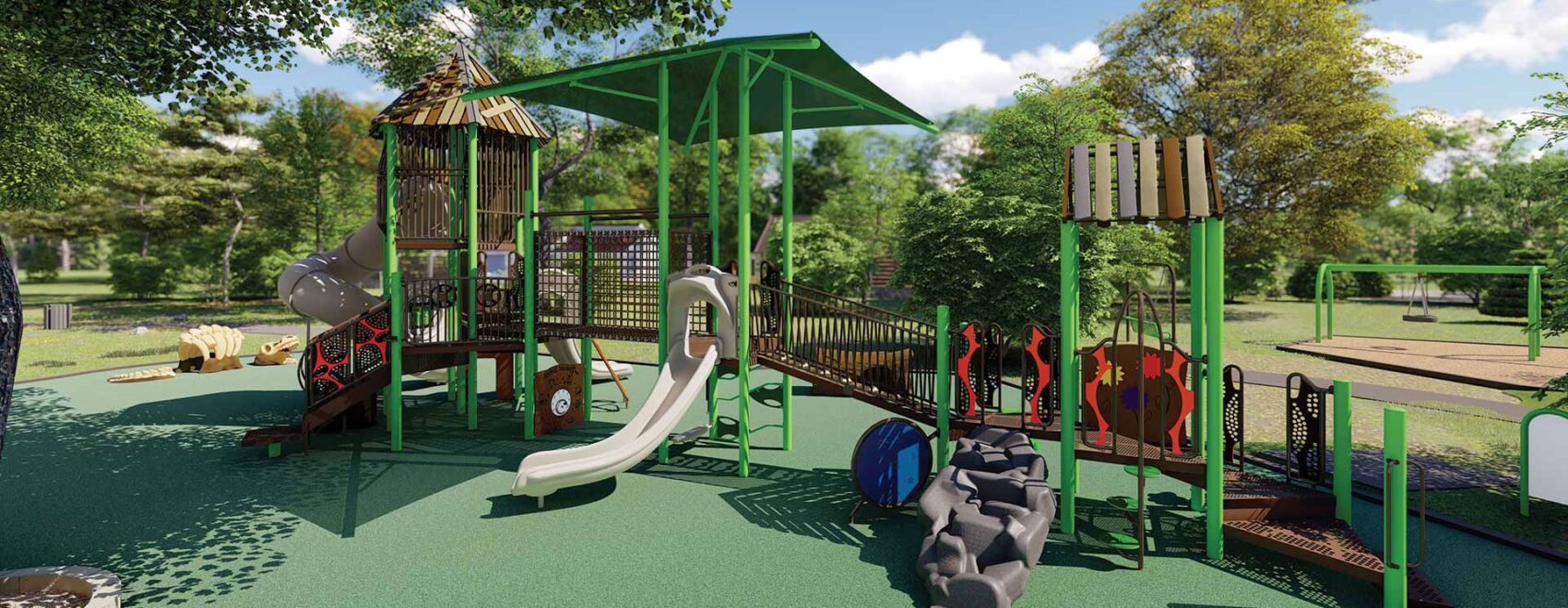Draft Rendering - Robinson Park Playground